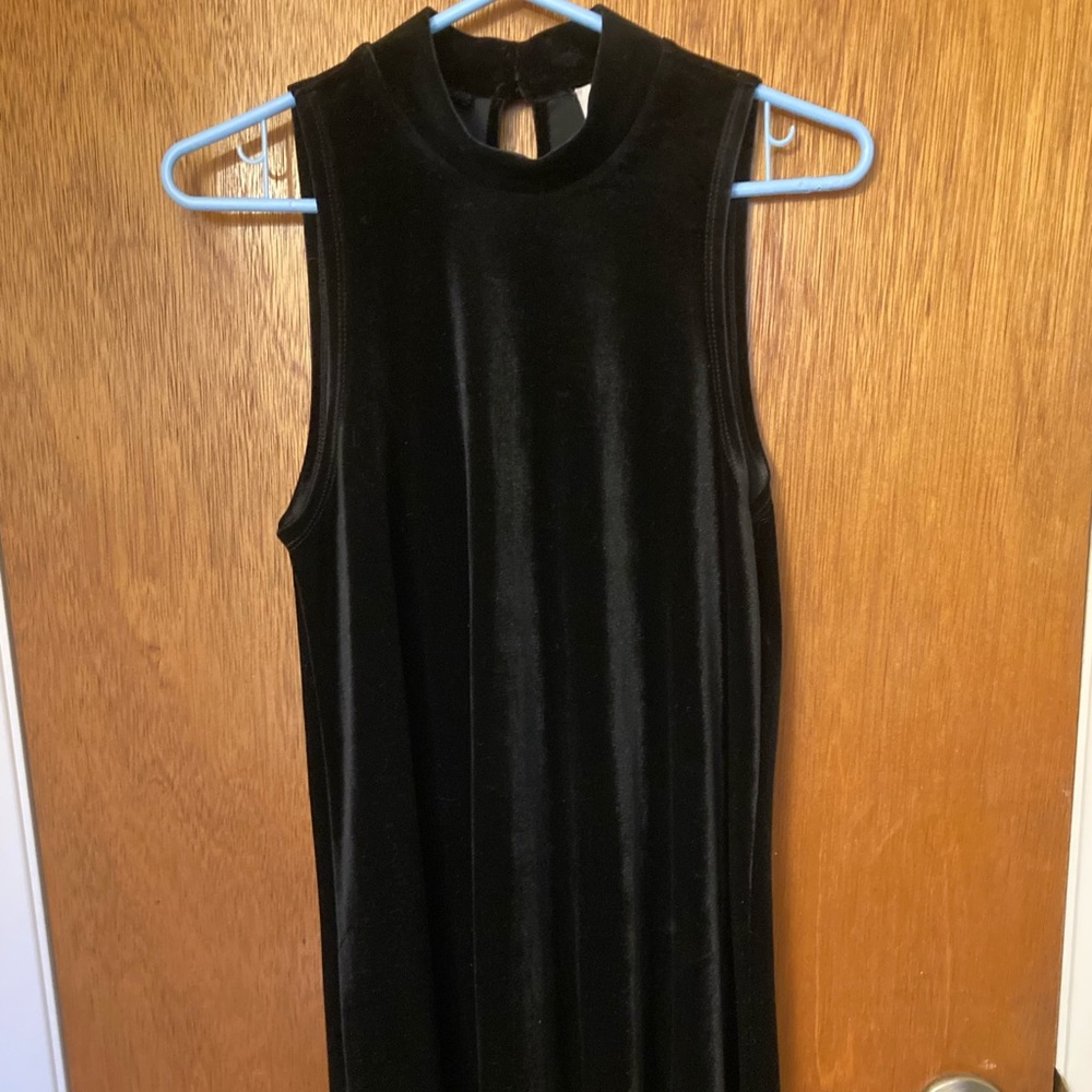 2 for $5: One Clothing Black Velvet Mini Swing